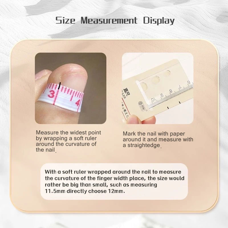 10pcs Handmade Press on Nails Round Head Fake Nails Cute Strawberry False Nails Kawaii Short Full Cover Finger Tips Manicure Art