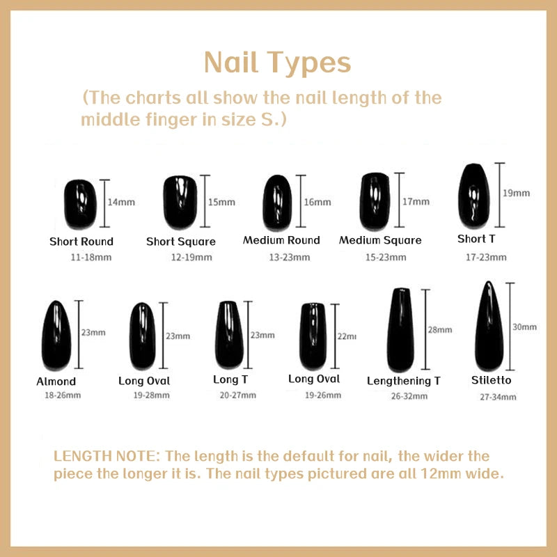 10pcs Handmade Press on Nails Round Head Fake Nails Cute Strawberry False Nails Kawaii Short Full Cover Finger Tips Manicure Art